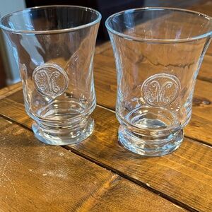 Skyros “m” stamped Legado Double Old-fashioned-set of 2